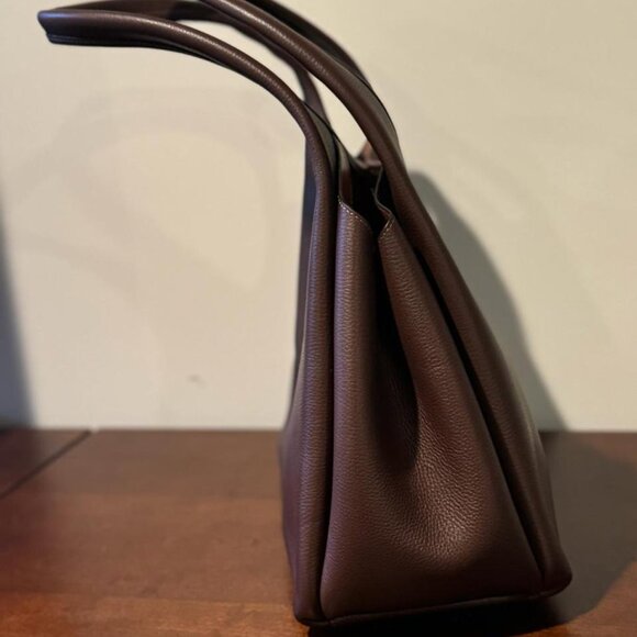 NWT COACH Lana Polished Pebble Leather Brass Stone - Picture 3 of 6